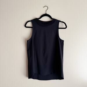 Athleta Black Zephyr Casual Workout Tank Top XS Athleisure Gym Lightweight